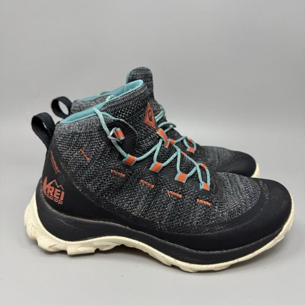 REI Boots Womens Size 6.5 Co-Op Flash Hiking Gray Waterproof Ankle